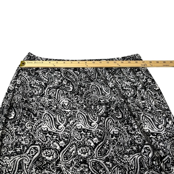 Kim Rogers Curvy Tiered Midi Skirt Size 1X A-Line Boho Office Dressy - Picture 11 of 12